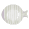 Boles con forma de pez decorado 15x13x4cm | KALEIDO | (4 uds) | Quid 5426578