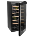 Armario Refrigerador de Vino Black Line con Compresor | 28 Botellas | Lacor 69238
