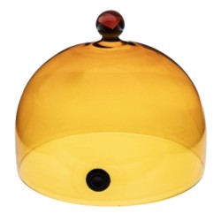 Campana Ahumar Ø18 Ámbar con Válvula | 100% Chef 10/0084 | Alium Pro