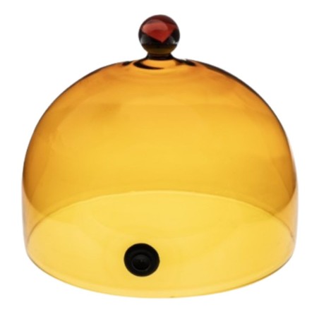 Campana Ahumar Ø18 Ámbar con Válvula | 100% Chef 10/0084 | Alium Pro