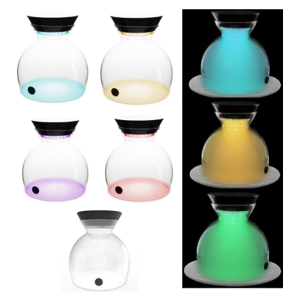 Campana Ahumado Iluminada LightYear |Con valvula| LED Sumergible