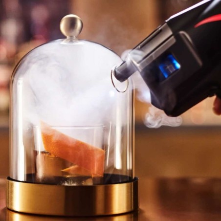 Campana Cócteles Base Dorada | Pequeña | Flavour Blaster | Alium Pro