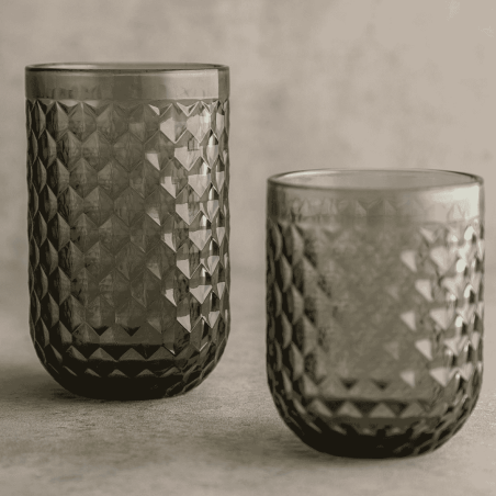 Vasos altos con relieve ELITE 40cl (6 uds) | Bidasoa | Alium Pro