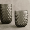 Vasos bajos grises con relieve ELITE 26 cl (6 unidades) | Bidasoa 5427542