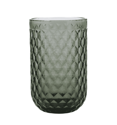 Vasos altos grises con relieve ELITE 40 cl (6 unidades) | Bidasoa 5427544