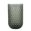 Vasos altos grises con relieve ELITE 40 cl (6 unidades) | Bidasoa 5427544