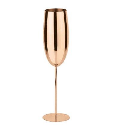 COPA DE CHAMPÁN ASPECTO COBRE Ø5CM H.25.5CM 270ML SAMBONET 41493C00
