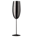 Copa de Champán Alta Negro Mate | 27,5 cl | 12 uds