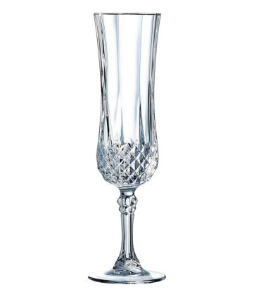 Copas de champán flauta Longchamp | 14 cl | 6 uds