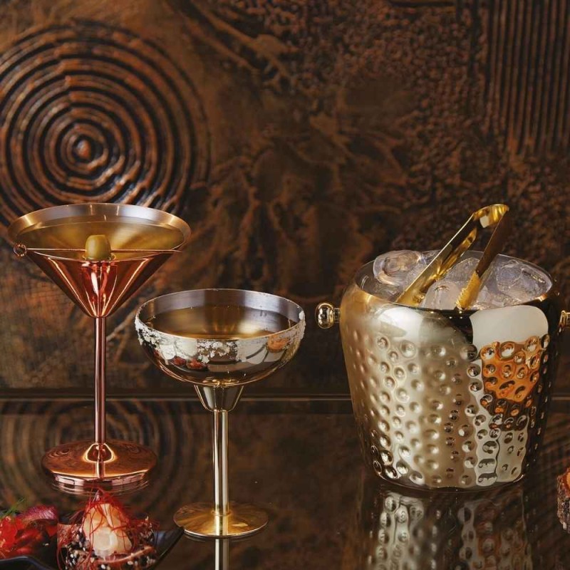 Copa Cóctel Margarita  Aspecto Cobre | 20cl | 6 Uds | Alium Pro