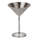 COPA MARTINI PLATEADA Ø12CM H.16.5CM 200ML SAMBONET 41494B00