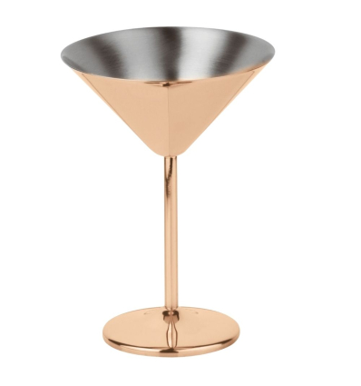 COPA MARTINI ASPECTO COBRE Ø12CM H.16.5CM 200ML SAMBONET 41494C00