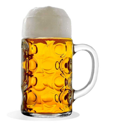 Jarras de cerveza DON 1L 16x11x20 cm. V12030022 (6 unidades)