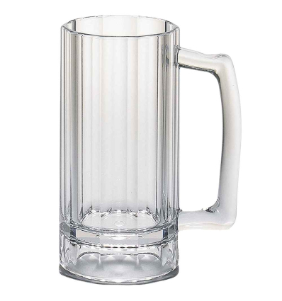 Jarras de cerveza de policarbonato 473 ml (12 unidades) Cambro BWB16CW