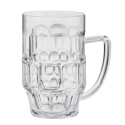 Jarras de cerveza de tritán 0.5L Ø8.5x14 cm. LACOR 63146 (6 unidades)