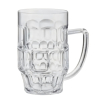 Jarras de cerveza de tritán 0.5L Ø8.5x14 cm. LACOR 63146 (6 unidades)