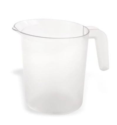 Jarra policarbonato apilable transparente 1 L