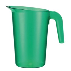 Jarra Verde 1 L Apilable | Policarbonato | Pujadas P646105 | Alium Pro