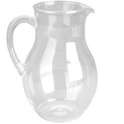 Jarra Acrílica Transparente 2 L | Asa | Lacor 62392 | Alium Pro