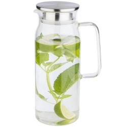 Jarra Cristal 1.5 L con Filtro | Acero Inox | APS 10792 | Alium Pro