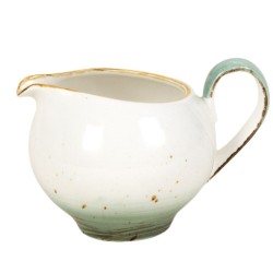 Jarra Porcelana Verde 0,25L | Eurodra 01S1821 | Pack 6 | Alium Pro