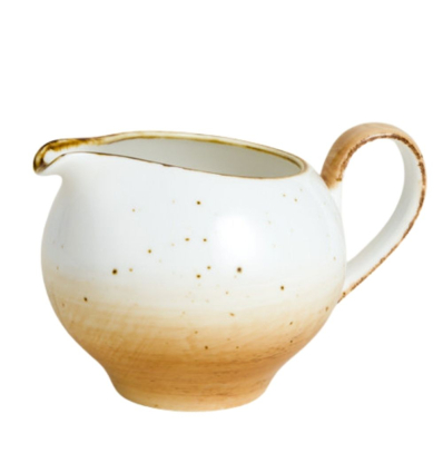 Jarra Porcelana Naranja 0,25 L | Galaxia | Pack 6