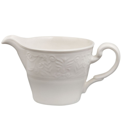 White porcelain dairy with Karla 14 Cl. B'Ghest 01170111 (6 units)