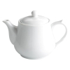 Tetera Porcelana Blanca 38 cl | Bella | Pack 24 Uds