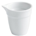 Lechera porcelana Blanco Thames 5.5cl. Ø 5.5x6cm. B4147 (72 unidades)