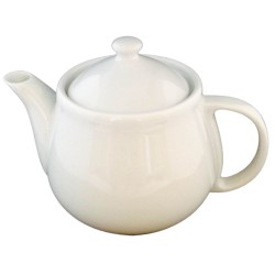 Tetera Porcelana Nahia 50 cl | Hostelería | Blanca | Alium Pro