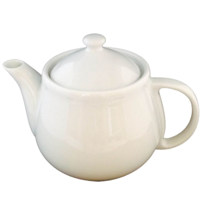 Tetera Porcelana Blanca Nahia 50 cl