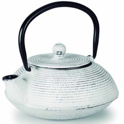 Tetera Fundición Blanca 50 cl | Lacor 68667 | Hostelería | Alium Pro