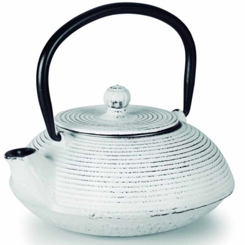 Tetera Fundición Blanca 50 cl | Lacor 68667 | Hostelería | Alium Pro