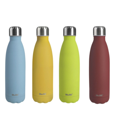 Botella Termo Doble Pared COLORFUL | 0,5 l | 12 uds