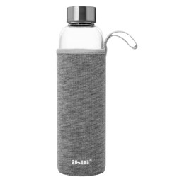 Botella Cotton Grey 0,75 l Borosilicato | Pack 3 uds | Alium Pro
