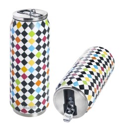 Botella Térmica Tipo Lata 0,33 l | Acero Inox | Pack 6 | Alium Pro