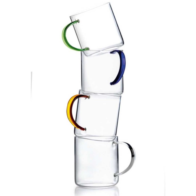 8 unidades de IBILI 623803 TAZA DE VIDRIO 300 ML