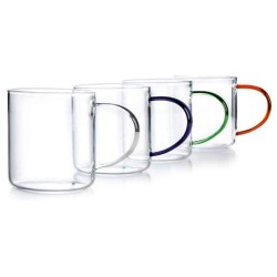 8 unidades de IBILI 623803 TAZA DE VIDRIO 300 ML