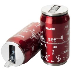 Botella Térmica 0,33 L Decorada | Reutilizable | 6 uds Hostelería