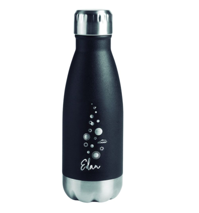 Botella Inox Negra Edan 0,26 l