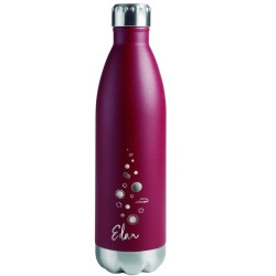 Botella Térmica Inox 750 ml Roja | Uso Diario | Lacor | Reutilizable