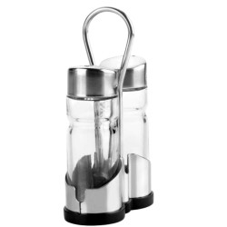 Juego Vinagrera Acero Inox 175 ml | Ref 62862 | Hostelería Alium Pro