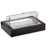 Vitrina con Bandeja Refrigeradas con cúpula| GN 1/1
