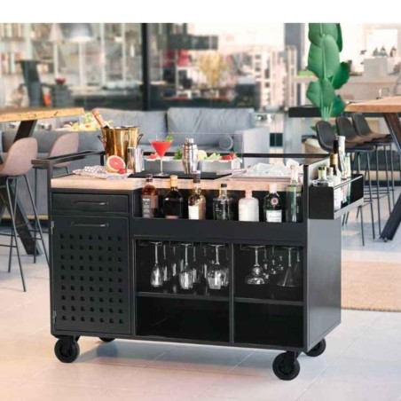 Carro de Cóctel Pujadas P90910 | Móvil | Hostelería | Alium Pro