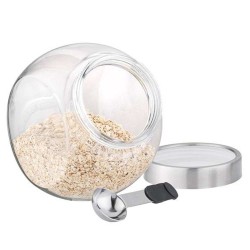 Tarro con Cuchara 2,2 L | APS 00636 | Inox Hostelería | Alium Pro