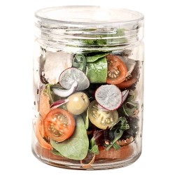 Tarro Vidrio 800 ml con Tapa Rosca | B898035 | Hostelería | Alium Pro