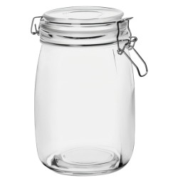 Tarros Vidrio 0,8 L | Cierre Hermético Clip | Set 6 |Alium Pro