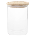 Tarros Borosilicato 1,1 L con Tapa Bambú | Set 6