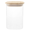 Tarros Borosilicato 1,1 L con Tapa Bambú | Set 6