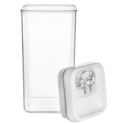 Tarro Hermético Square 1,9 L | 6 uds | Ibili 797119 | Hostelería Pro